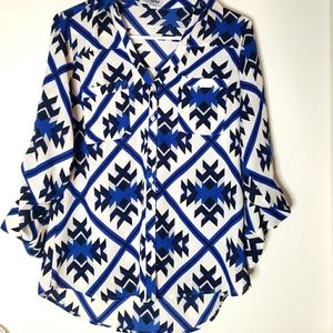 XS Express Patterned Blouse